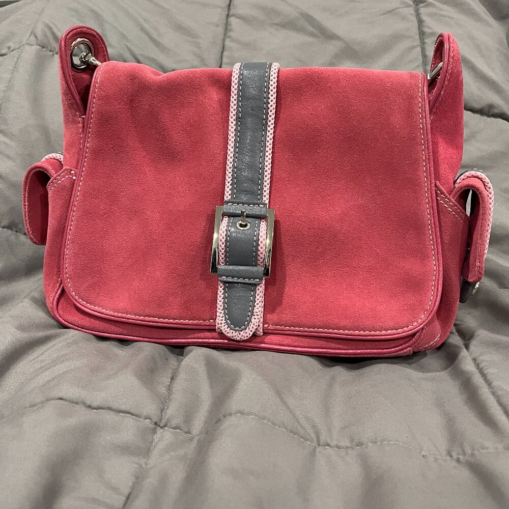 GUC Vintage Cole Haan Pink Shoulder Bag Vintage Y2K